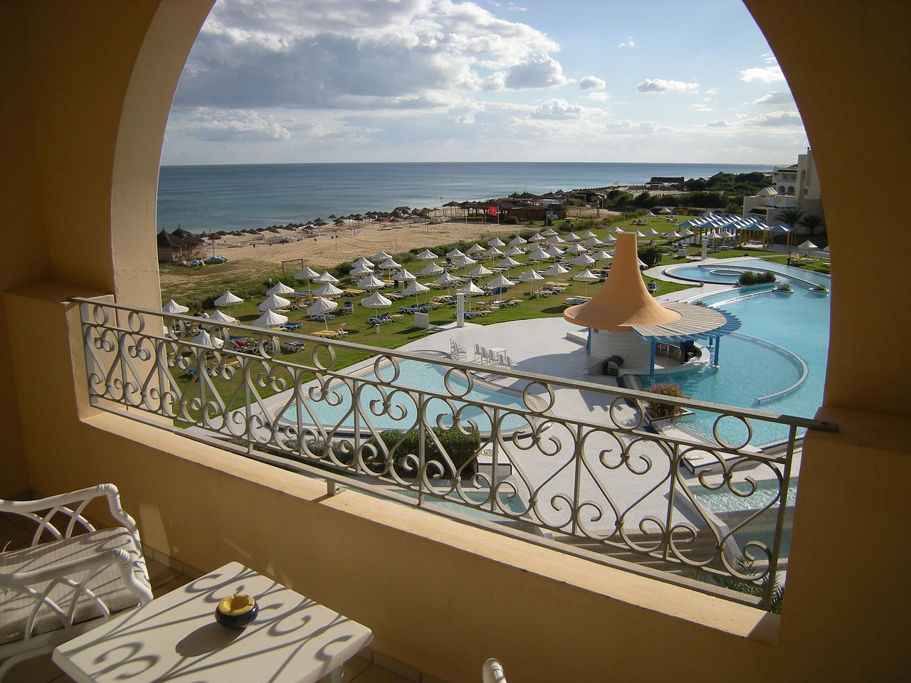 tunisia, nature, atlas royal hotel, beach, pool, luxury hotel